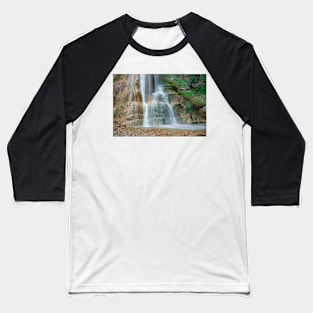 Base of Salino Waterfall 1 Baseball T-Shirt